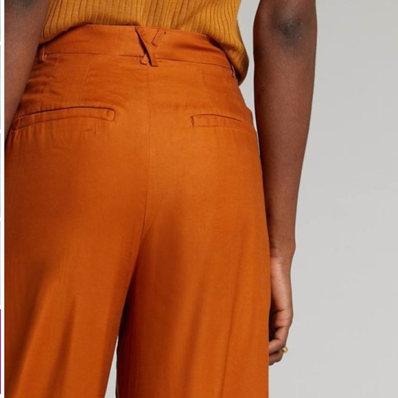 Anthropologie Astrid Pleated Harem Pants Size 8 - Picture 5 of 16